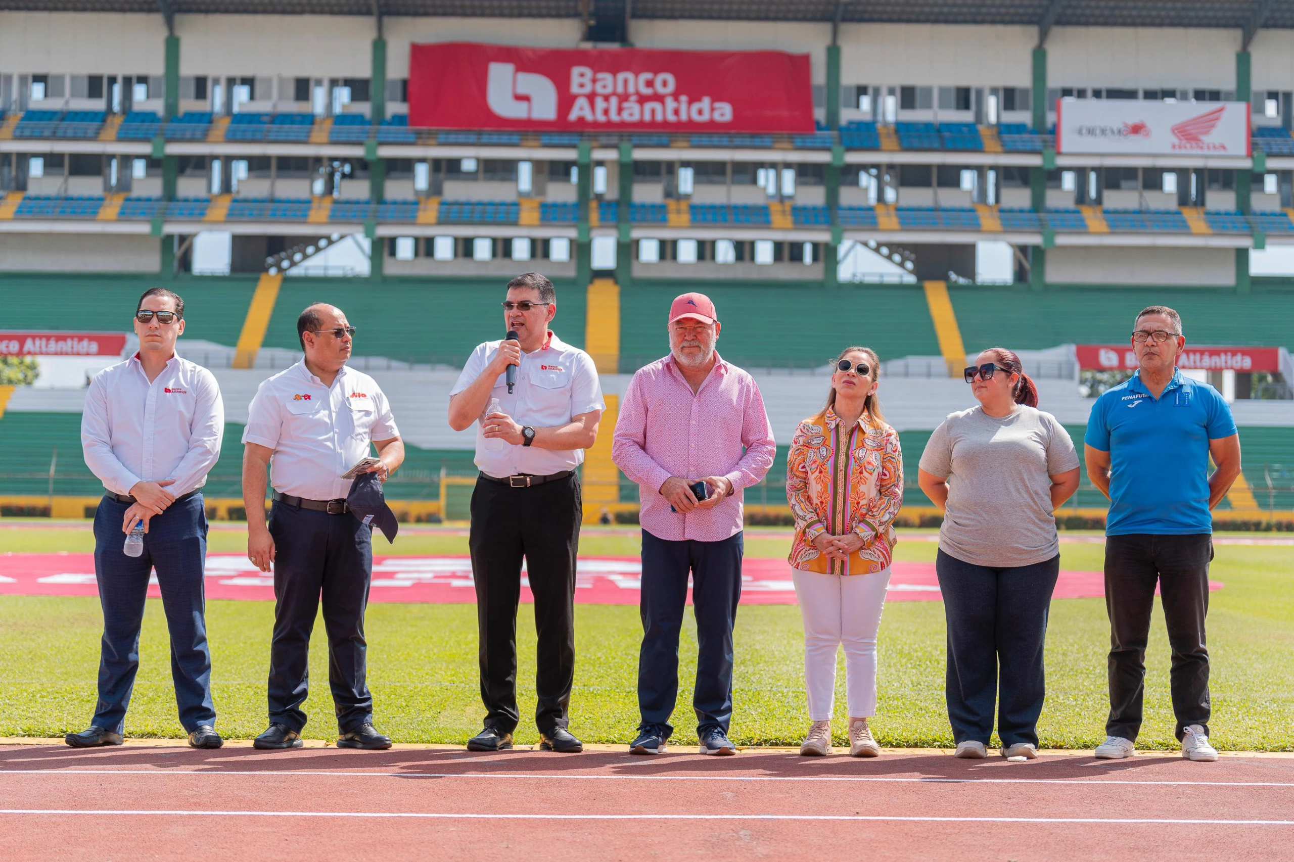 El Estadio Olímpico metropolitano fue entregado a los organizadores del encuentro entre Inter Miami vs Olimpia