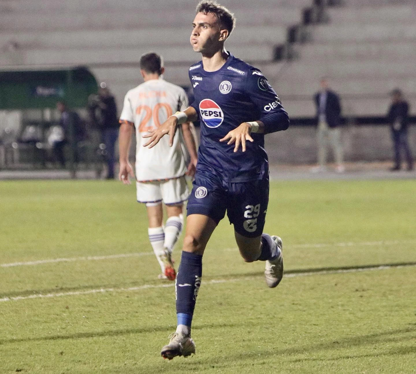 El único gol de Motagua lo anotó Rodrigo Auzmendi