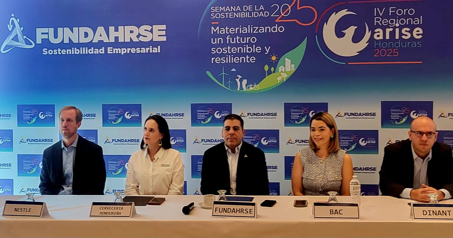 Representantes de las Empresas que impulsarán acciones por un futuro resiliente.