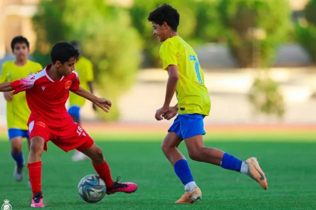 El hijo de Cristiano Ronaldo juega en el Al Nassr.
