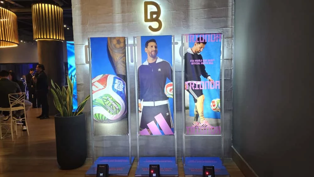 La gala de presentación se realizó en la Plaza Merendon Place, Distrito 5