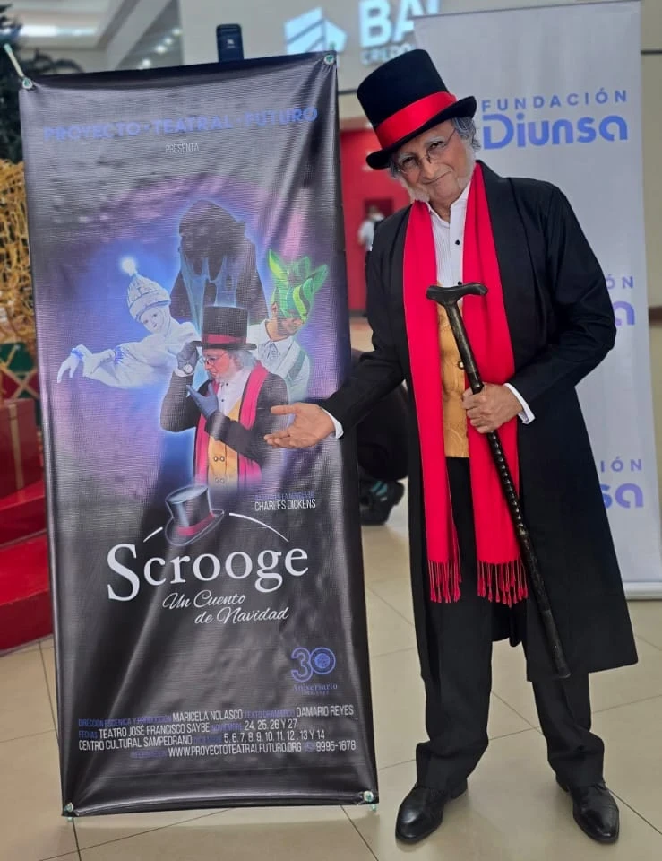 Funciones disponibles del cuento teatral Un cuento de Navidad el Señor Scrooge