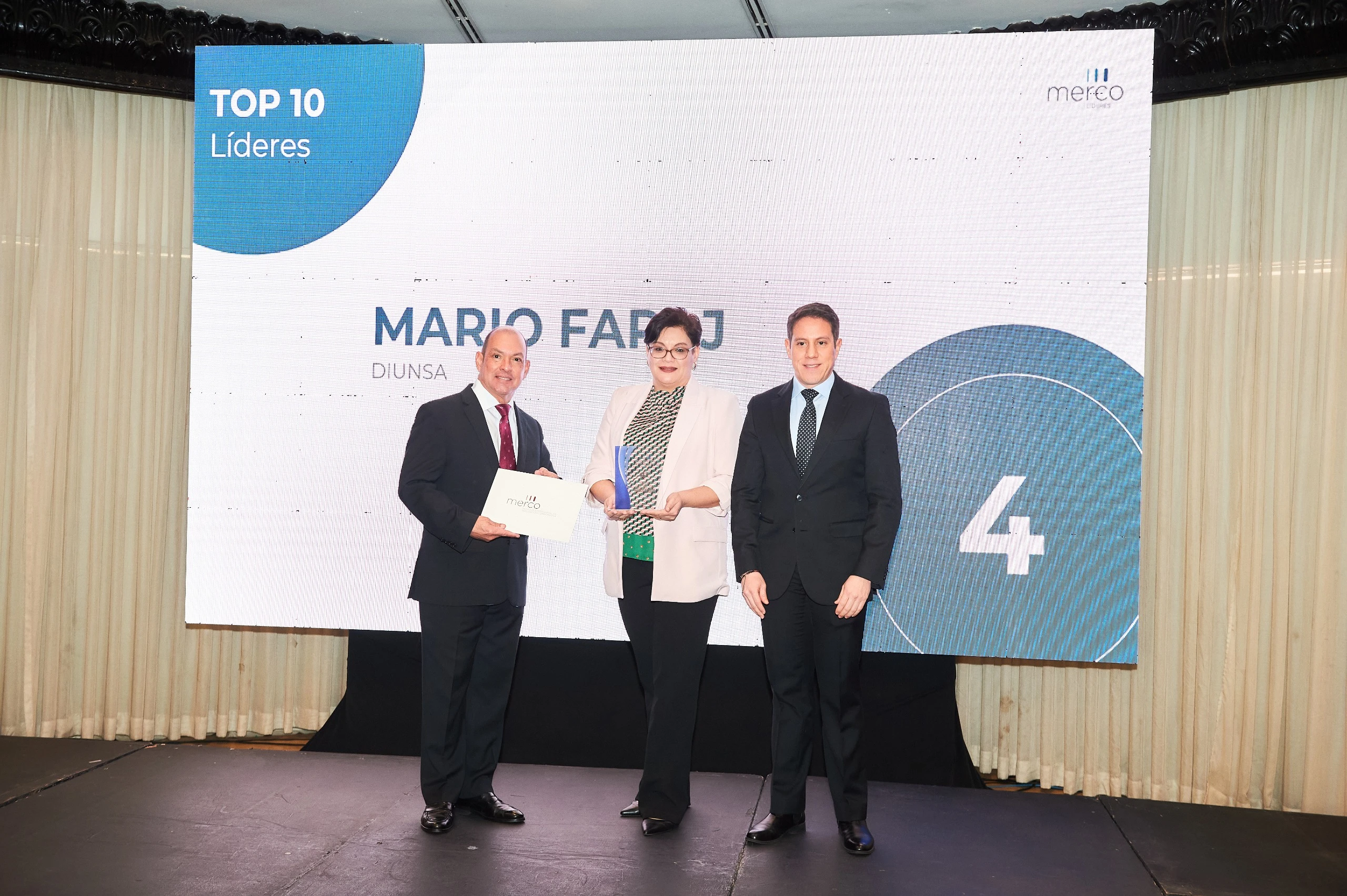 La organización y su presidente ejecutivo, Mario Roberto Faraj, fueron reconocidos dentro de los resultados de la 2ª edición de Merco Líderes, Merco Responsabilidad ESG y Merco Empresas