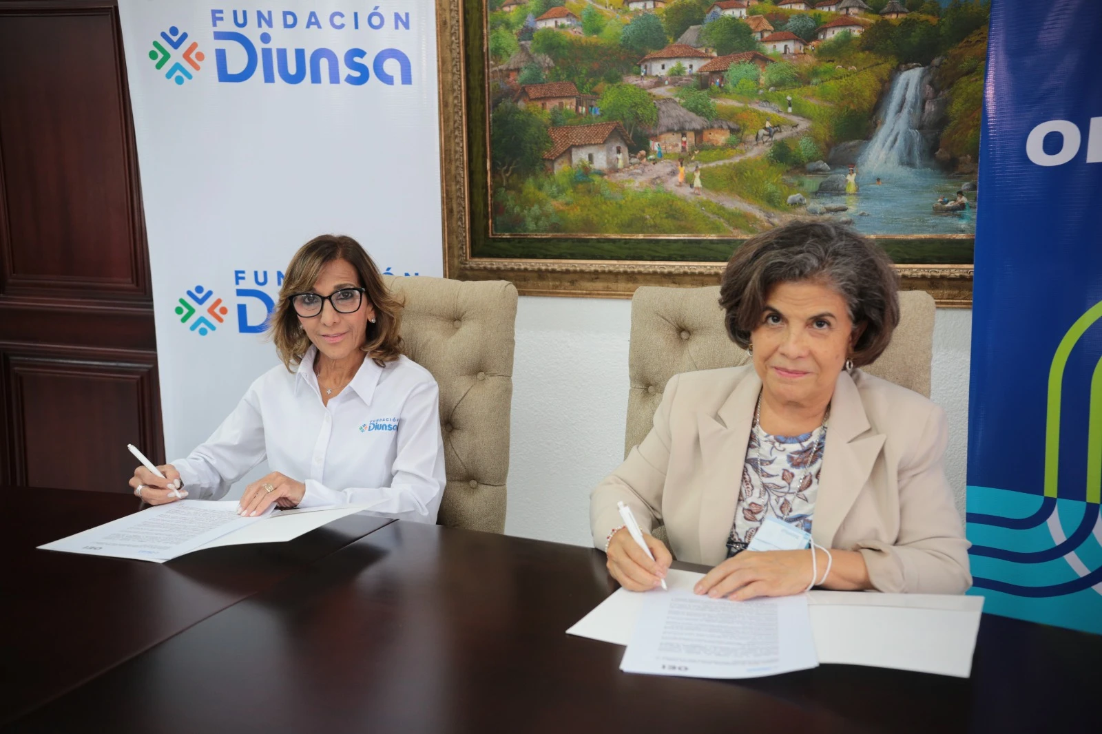 OEI y Fundación Diunsa firman convenio de cooperación para impulsar iniciativas de educación, inclusión y desarrollo social en Honduras